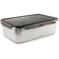 Lacor 64676 - Ecoinox Pro Airtight Tupper, 6,5 L, Edelstahl 18/10 mit D...