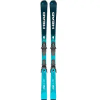 Head - Ski Set inkl. Bdg. - Pistenski - Wc Rebels E.XSR + PR 11 GW 2027 für Herren - Größe 163 cm - Blau