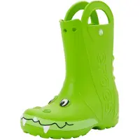 Crocs Uni Kinder Handle It Rain Boot K Stiefel, Green, 37/38 EU