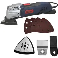 Güde 58148 MW 300 E Multiwerkzeug (230V, feststellbar Zusatzhandgriff, Sägen, Tr