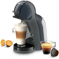 Krups Mini Me KP143B, Pad-Kaffeemaschine, 0,8 l, Kaffeekapsel, 1600 W, Grau