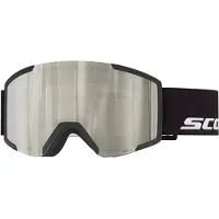 SCOTT Goggle Shield black / amp white chrome s2 (0001) -