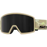 SCOTT - Skibrille - Neo Mojave Beige AMP Black Chrome S3