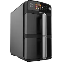 Cecotec Heißluftfritteuse Cecofry Duolevel 10000 2400W 10L 2 Stapelbare 5L Körbe Touchpanel Sync 10 Programme