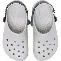 Crocs Clog Kinder Clsc Glow SnapBack Strap Clg Glow Grey Multi-Schuhgröße 36 - 37