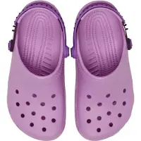 Crocs Classic Glow Badelatschen Kinder - flieder, Größe 37-38 (auch verfügbar in 28-29, 29-30, 30-31, 32-33, 33-34, 34-35, 36-37)