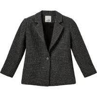 Sofie Schnoor Blazer - Polyester/Wolle - AlfiaSY - Grey Karomust - - 10 Jahre (140) - Blazer