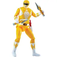 Power rangers Auto-Morphin Actionfigure Yellow Ranger, 4 Jahr(e), Mehrfarbig, Kunststoff