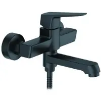 Ibergrif M13107B Wasserhahn für Badewanne und Dusche, mit Handbrause, Schlauch u