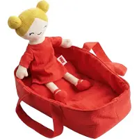 Krea Doll In Basket Red