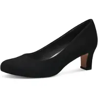 Jana Damen 8-22470-41 Pumps, Schwarz Textil, 41 EU