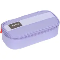 Lassig Bold, Weiches Federmäppchen, Recyceltes Polyester, Lavendel, Einfarbig, Reißverschluss, Uni