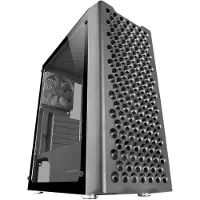 Mars Gaming MC-iPRO, Midi Tower, PC, Schwarz, ATX, micro ATX, Mini-ITX, Gaming, 16,3 cm
