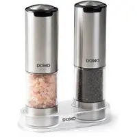 Domo DO3102, Edelstahl, Pfeffer, 0,095 l, 160 mm, 76 mm, 196,6 mm