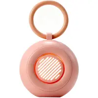Zimilo Baby Einschlafhilfe mit Nachtlicht, 15 Klänge, Auto Play bei Weinen, 15 Lautstärken, Timer, USB wiederaufladbar, Baby Soundmaschine, Rosa