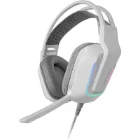 Mars Gaming MH-STRIKEW, Kabelgebunden, 18 - 20000 Hz, Gaming, 301 g, Kopfhörer, Weiß