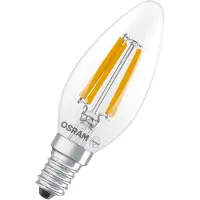 Osram LED Leuchtmittel LED CLASSIC B ENERGY EFFICIENCY B DIM 2.5W 827 Clear E14 Dimmbar Warm weiß 4099854477447