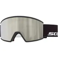 SCOTT - Skibrille - Ambit Black AMP White Chrome S2 - schwarz
