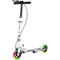 AIYAPLAY Roller Kinder Klappbar mit Verstellbarer Lenkerhöhe 2 Leuchtenden Räder