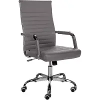 CLP Ergonomischer Bürostuhl Amadora I Höhenverstellbar, 360 Grad Drehstuhl I Kunstleder Oder Stoff Bezug I Langlebig, 120 kg Belastbar