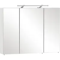 Schildmeyer Spiegelschrank Dorina 124889, weiß, 100 x 16 x 71 cm