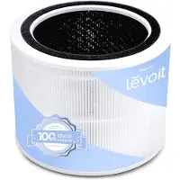 Levoit Luftfilter Ersatzfilter für Luftreiniger Core 200S, Echter HEPA-filter, h