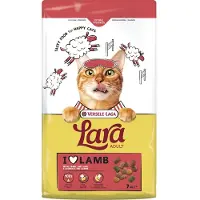 Versele-Laga Lara Adult mit Lamm Katzenfutter | 2 x 1,9 kg