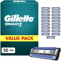 Gillette Mach3 Ersatzklingen (20 Stück)