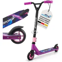 ArtSport Stunt Scooter Galactic Cruiser in lila schwarz