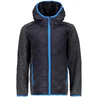 CMP Boy Jacket Fix Hood Hybrid Anthracite 3 Years
