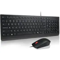 Lenovo 4X31R64420, Volle Größe (100%), Kabelgebunden, USB, Schwarz, Maus enthalten