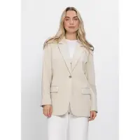 Modstrom Damen Blazers Gale Blazer - Ecru - Größe XL