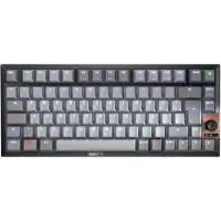 Cherry KW 300 MX, Verkabelt & Kabellos, USB + Bluetooth, Mechanischer Switch, QWERTZ, LED, Schwarz, Kupfer, Grau