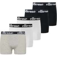 Ellesse Jungen Boxershorts, 5er Pack - EMARIO, Fashion Trunk, einfarbig