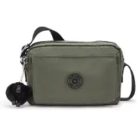 Kipling ABANU M Mittelgroße Umhängetasche, Green Moss (Grün)