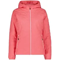 CMP - Women's Padded Jacket Fix Hood - Kunstfaserjacke Gr 46 rosa/rot