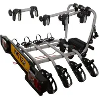 WITTER ZX304EU Fahrradträger für die Anhängerkupplung | Kupplungsträger für 4 Fa