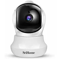 Bagotte SH020 Wireless Überwachungskamera, 720p, 3 W, 5 V, Weiß, 4 Stück (1er Pa