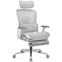 MarkAdler Ergonomischer Bürostuhl Expert 9.3 Grau