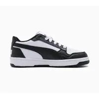 Puma Rebound-L Jr Kinderschuhe Jungen Halbschuhe Schnürer Weiß Freizeit