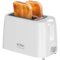 Solac - Mini-Toaster Buon Giorno 750W | 2 Schlitze für Toastbrot | 6-stufiger Br