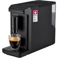 Tchibo Kaffeevollautomat Esperto mini, Schwarz, nur 16 cm breit Zubereitung von Espresso, Caffè Crema und Caffè XL, 1,1 l Wassertank, einfache Reinigung