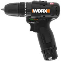 WORX WX121 Akku-Schlagbohrschrauber 12V, inkl. Akku, Ladegerät & Koffer