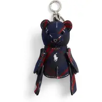 Ralph Lauren für Damen. 428P16931001 Baumwollapplikation mit marineblauem Polo Bear (OSFA), Lässig, Mehrfarbig, Baumwolle