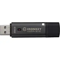 Kingston IronKey Locker+ 50 G2/256GB/USB 3.2 Gen 1 (5Gb/s)/USB-A/Černá