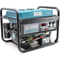 Könner&Sohnen KS 3000E Stromerzeuger Generator Benzin Notstromaggregat 3000 Watt mit E-Start