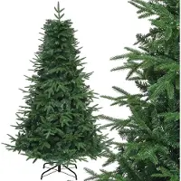 Merkloos Premium Kunstweihnachtsbaum 182 cm - Naturgetreuer Tannenbaum mit Klappsystem