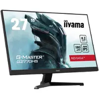 Iiyama G-MASTER G2770HS-B1, 68,6 cm (27"), 1920 x 1080 Pixel, Full HD, LCD, 0,2 ms, Schwarz