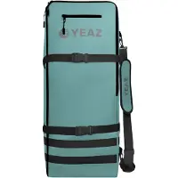Yeaz COSTIERA - EXOTRACE - SET SUP Board und Kit, Stand Up Paddleboard (SUP), Aqua-Farbe, Polyvinylchlorid (PVC), 90 kg, 1,38 bar, 3050 mm