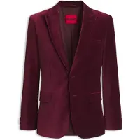 HUGO Extra Slim-Fit Blazer aus Baumwoll-Samt Grösse 106